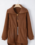 Audrey Half Zip Fleece Pullover