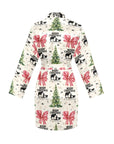 Baha Ranch Praying Cowboy Christmas Western Cowgirl Satin Robe