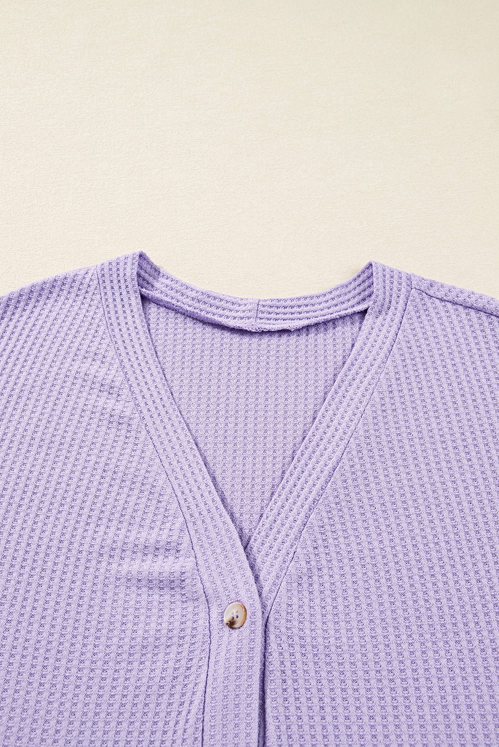 Rosie Waffle Knit Front PLUS Cardigan