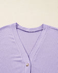 Rosie Waffle Knit Front PLUS Cardigan