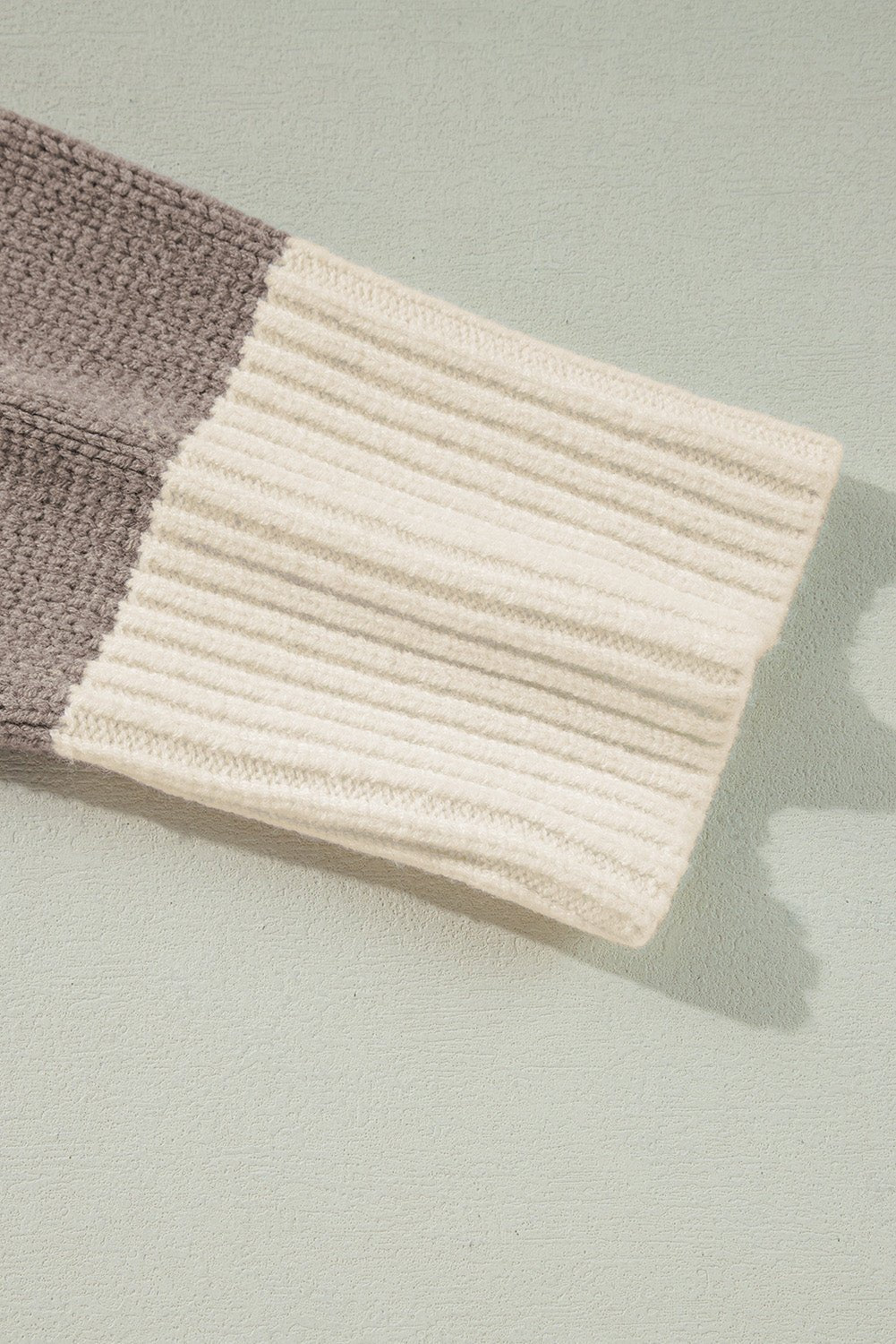 Livia Colorblock Loose Pullover Sweater