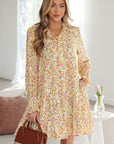 Kaiya Loose Shirt Dress Long Sleeve