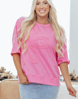 Luz Half Sleeve Tunic Top
