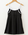 Capri Ribbed Lined Swim Dress
