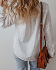 Zyla Turn Down Collar Shirt