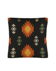 Black Aztec Pillow Case Made in America