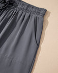 Elani Waistband Cropped Jogger Pants