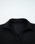 Keziah Patchwork Polo Collar Pullover
