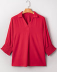 Della Sleeve Oversized Tunic Top