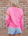 Veronica Colorblock French Terry Top