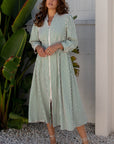 Veracella High Waist Midi Dress
