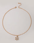 Kelsey Snowflake Christmas Fashion Necklace
