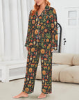 Baha Ranch Colores De Mexico - Mexican Culture Satin Pajamas