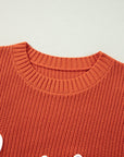 Thanksgiving Long Sleeve Crew Neck Sweater