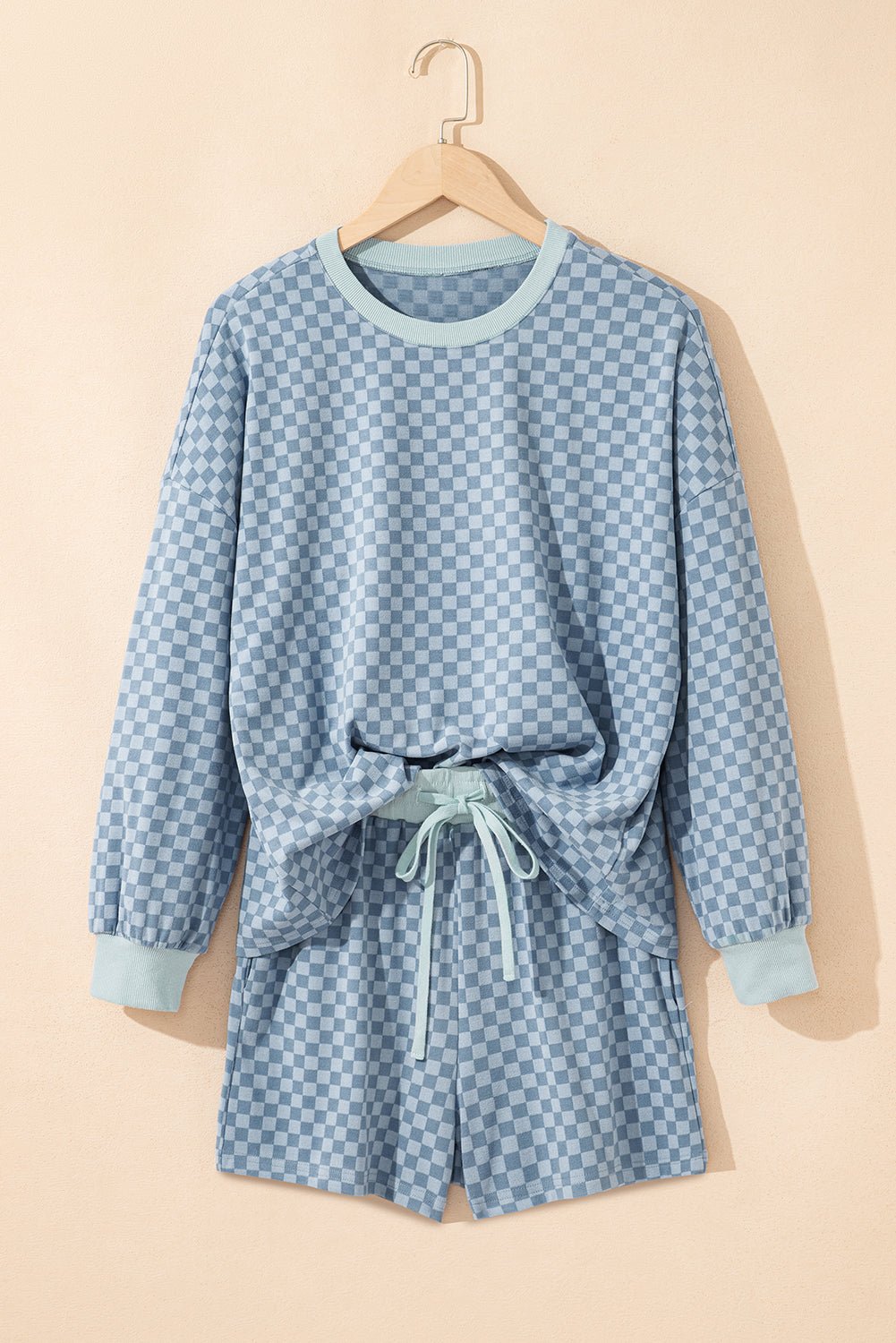 Reese and Shorts Set Long Sleeve Top