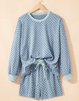 Reese and Shorts Set Long Sleeve Top