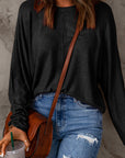 Aurora Patchwork Long Sleeve Top