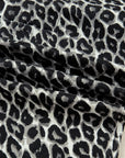 Leopard High Waist Barrel Leg Jeans