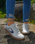 Elizabeth Leather Lace Up Sneakers