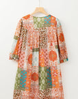 Tallulah Sleeve Chiffon Loose Dress