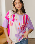 Kallie Half Sleeve Loose Top