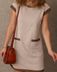 Karsyn Trim Shift Mini Dress