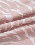 Abstract Zebra Top & Shorts Lounge Set