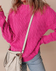 Lola High Drop Shoulder Sweater