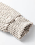 Plus Size Ribbed Knit Kangaroo Pocket Henley Top