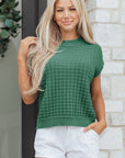 Birdie Textured Short Sleeve Sweater