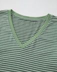 Capri Stripe Stretchy Long Sleeve Top