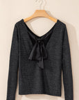Ellianna Bowknot Open Back Top