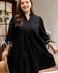 Dorothy Knot Cuffs Mini PLUS Dress