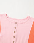 Parker Sleeve Henley top Long Sleeve Top