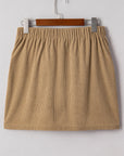 Xiomara Front Faux Mini Skirt