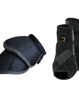 Cactus Dynamic Edge Horse Front Leg Sport Bell Boots Pair Combo Black