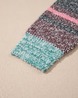 Elsa Slit Open Front Cardigan
