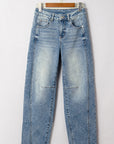 Milena Seam Detail Shift Jeans