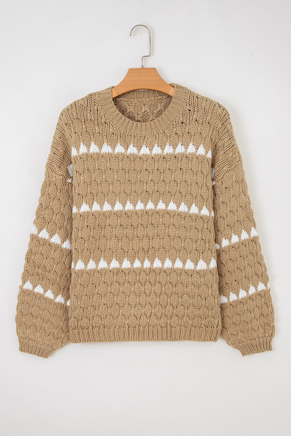 Avery Puff Sleeve Baggy Sweater