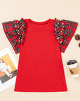Beatriz Ruffle Short Sleeve PLUS Blouse