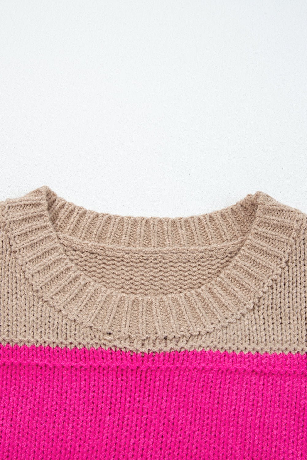 Florence Block Drop Shoulder PLUS Sweater