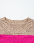 Florence Block Drop Shoulder PLUS Sweater