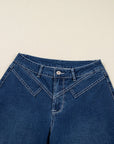 Daria Detail Loose Cuffed Jeans