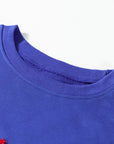 GAME DAY Tinsel Drop Shoulder Sweatshirt