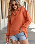 Luminy Baggy Sweatshirt with Slits