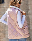 Lillian Fleece Lined Quilted Vest