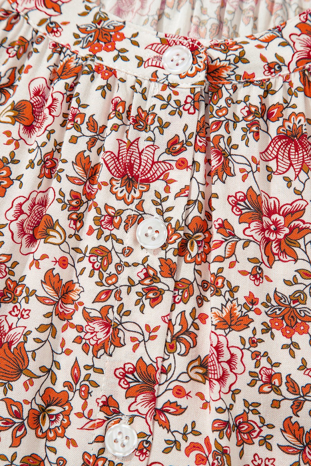 Carter Notched Puff Sleeve Blouse