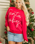 Evelyn Baby Tinsel Graphic Sweatshirt