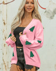 Selena Drop Shoulder Midi Cardigan