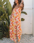 Navy Wide Leg Sleeveless Jumpsuit